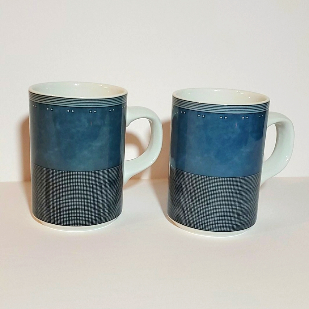 Dansk Gridworks Mugs set of 2